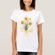 Personalisiertes Osterglocken-Geburtsblumen-Name-S