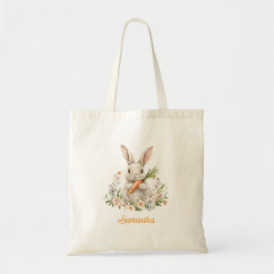 Personalisiertes Osterhasen-Küchentuch Tragetasche
