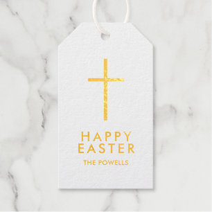 Personalisiertes Osterkreuz Geschenkanhänger