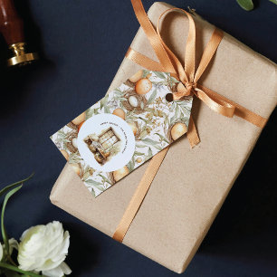 Personalisiertes Ostern Beige Geschenkanhänger