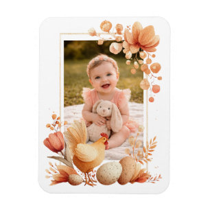Personalisiertes Ostern-Foto-Andenken Magnet