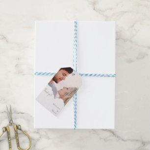 Personalisiertes Paar-Foto-Hochzeit Geschenkanhänger