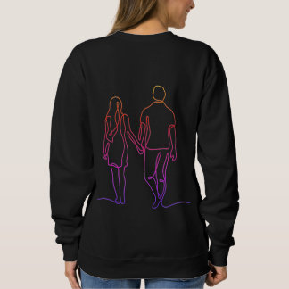 Personalisiertes Paar-Sweatshirt  Sweatshirt