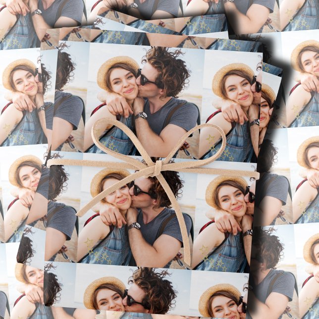 Personalisiertes Paarfoto Geschenkpapier Set (Von Creator hochgeladen)