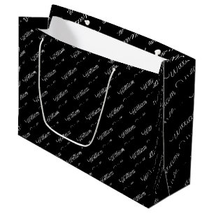 Personalisiertes Packpapier Große Geschenktüte