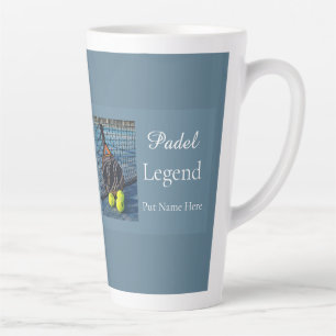 Personalisiertes Padel-Legend-Geschenk für ihn Milchtasse