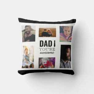 Personalisiertes Papa-Foto-Kollagenkissen Papa Tol Kissen
