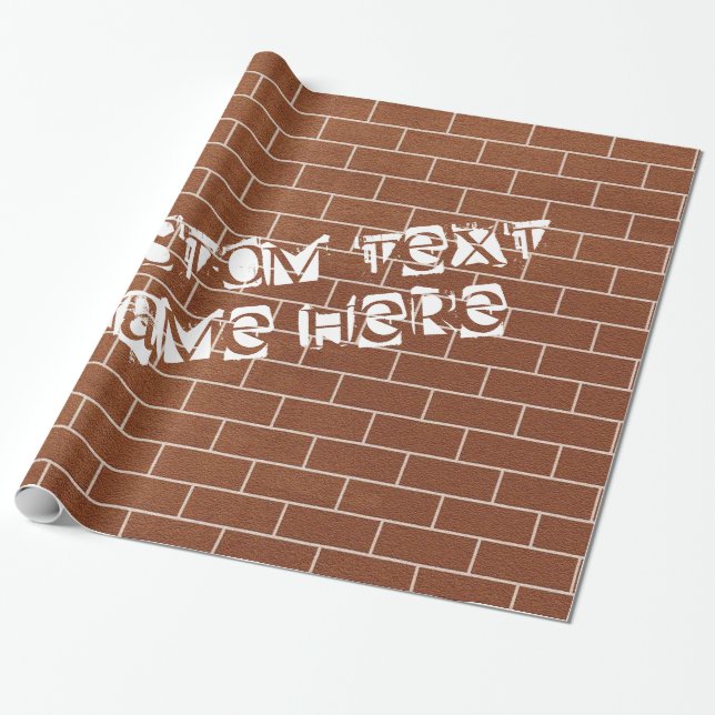 Personalisiertes Papier für die Wandverkleidung au Geschenkpapier (Ungerollt)