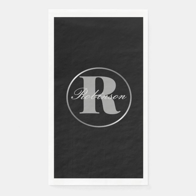 Personalisiertes Papierhandtuch Serviette (Vorderseite)