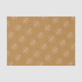 Personalisiertes Papiermuster mit Logo-Muster Seidenpapier