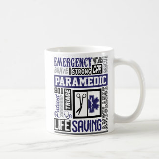 Personalisiertes Paramedic SymbolS Words Kaffeemas Kaffeetasse