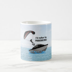 Personalisiertes Parasailing Kaffeetasse