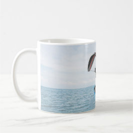 Personalisiertes Parasailing Kaffeetasse