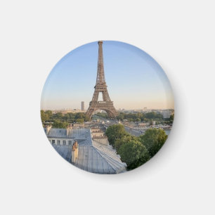Personalisiertes Paris Stadtsilhouette-Souvenir Magnet