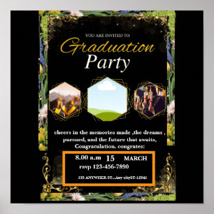 personalisiertes Party, Poster