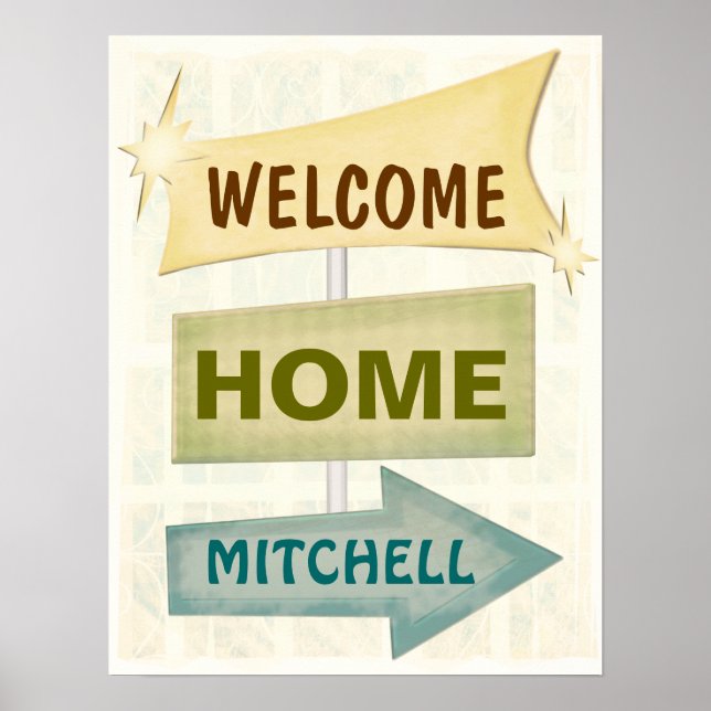 Personalisiertes Party-Poster für jeden Anlass Poster (Vorne)