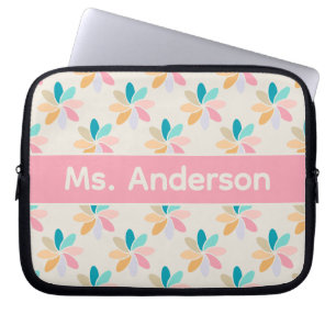 Personalisiertes Pastell-Windrad Laptopschutzhülle