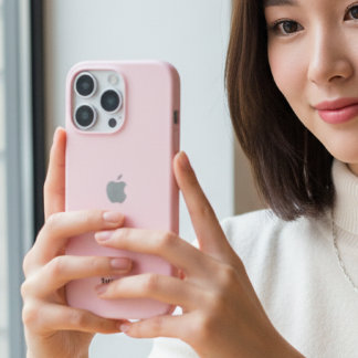 Personalisiertes Pastellrosa iPhone-Case mit indiv iPhone 16 Pro Hülle