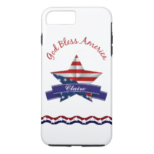 Personalisiertes Patriotisches iPhone 7-plus Fall Case-Mate iPhone Hülle