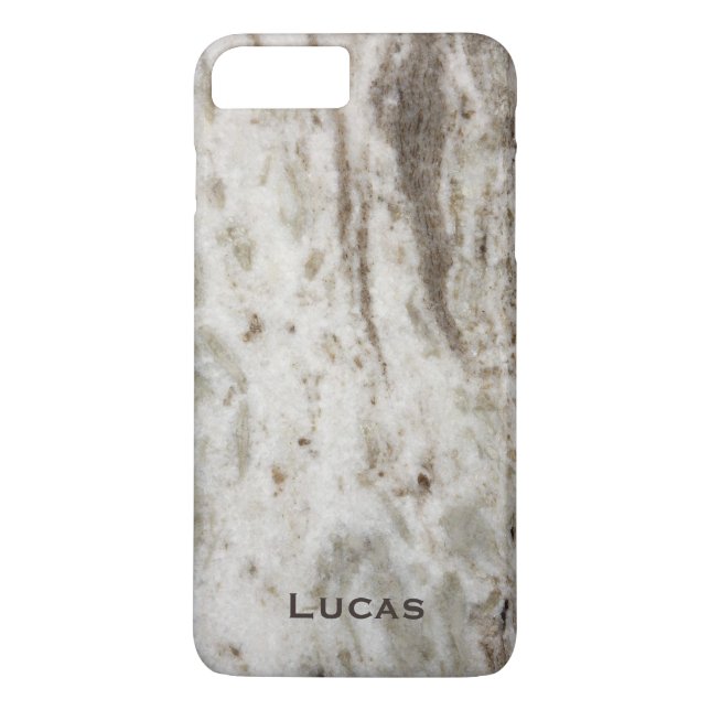 Personalisiertes Pearl Granite iPhone 7 Plus Fall Case-Mate iPhone Hülle (Rückseite)