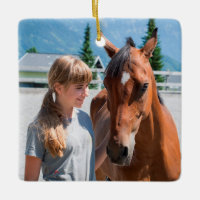 Personalisiertes Pet Best Horse Ever Foto