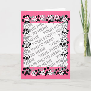 Personalisiertes Pet-Foto Karte