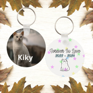 Personalisiertes Pet-Foto Schlüsselanhänger