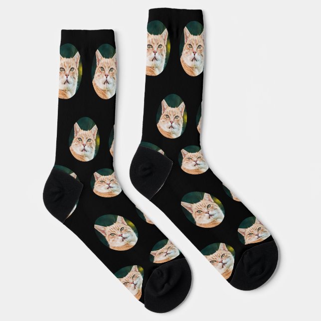 Personalisiertes Pet-Foto Socken (Rechts)