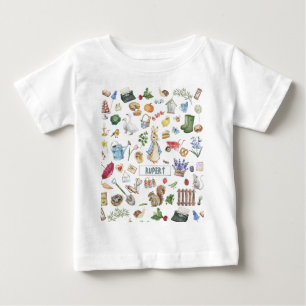 personalisiertes Peter Baby T-shirt