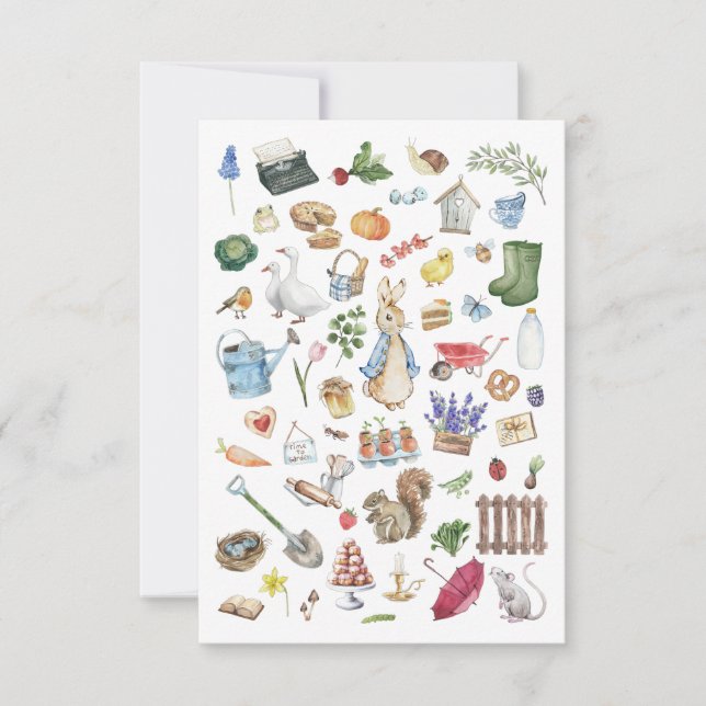 personalisiertes Peter Dankeskarte (Vorderseite)