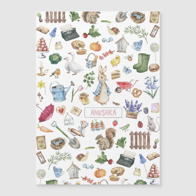 personalisiertes Peter Magneteinladung (Vorderseite)