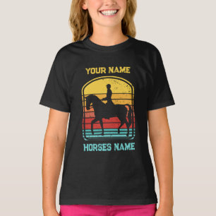 Personalisiertes Pferd T-Shirt