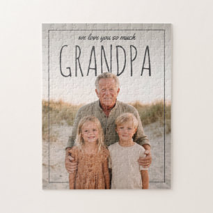 Personalisiertes PhotoPop Wir lieben dich so sehr Puzzle