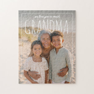 Personalisiertes PhotoPop Wir lieben dich so sehr Puzzle