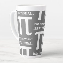 Personalisiertes Pi Symbol, Math Lover Milchtasse