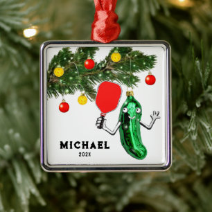 Personalisiertes Pickleball 2026 Sammlerstück Ornament Aus Metall