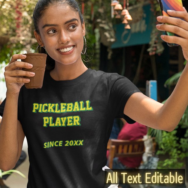 Personalisiertes Pickleball oder Cool Ihren eigene T-Shirt (Von Creator hochgeladen)