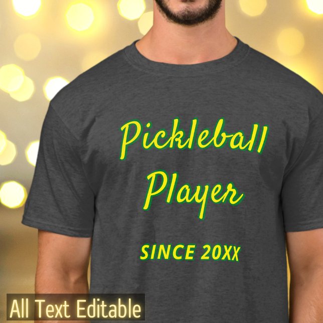 Personalisiertes Pickleball oder Hinzufügen eines  T-Shirt (Von Creator hochgeladen)