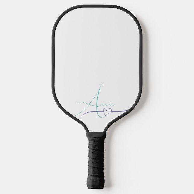 Personalisiertes Pickleball Paddel Schläger (Rückseite)
