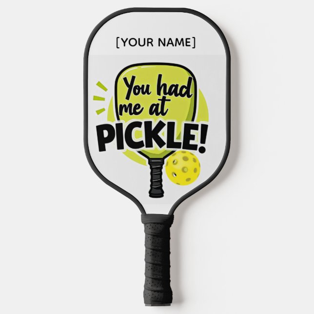 Personalisiertes Pickleball-Paddel-Yellow-Style#02 Pickleball Schläger (Vorderseite)