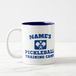 Personalisiertes Pickleball-Trainingslager Zweifarbige Tasse