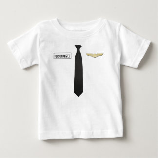 Personalisiertes Pilot-Shirt, Bekleidung von Luftf Baby T-shirt