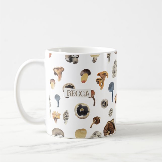Personalisiertes Pilz Fungus Tasse (Links)