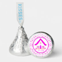 Personalisiertes Pink House Es ist eine Girl Baby