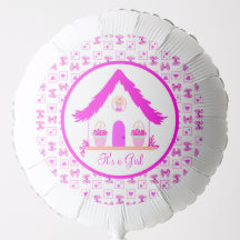 Personalisiertes Pink House Es ist eine Girl Baby