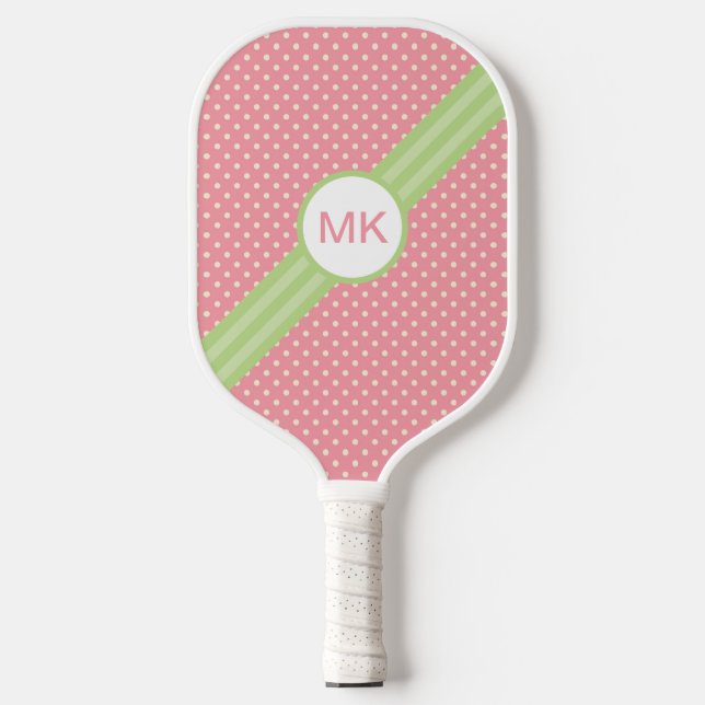 Personalisiertes Pink-Paddelpaddel Pickleball Schläger (Vorderseite)