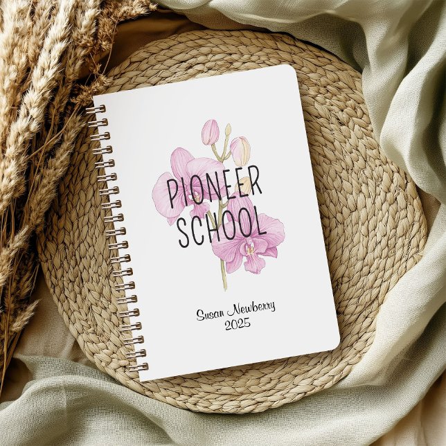 Personalisiertes Pioneer School Notebook mit Orchi Notizbuch (Von Creator hochgeladen)
