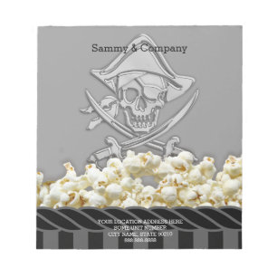 Personalisiertes Pirate-Party Notizblock