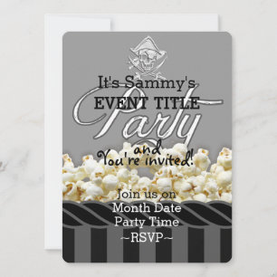 Personalisiertes PiratenParty Einladung