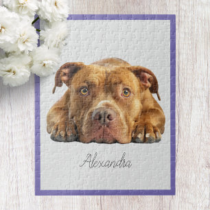 Personalisiertes Pitbull-Puzzle Puzzle